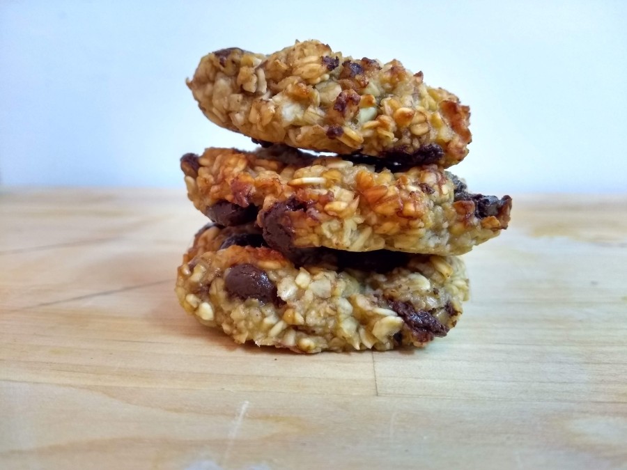 Cookies express sans matière grasse: 3 ingrédients
